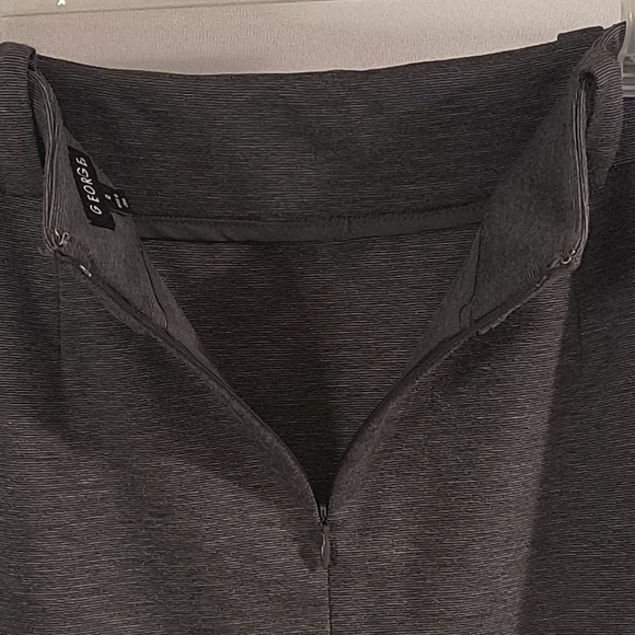 George Women's 12 Grey Pencil Skirt - Picture 5 of 7